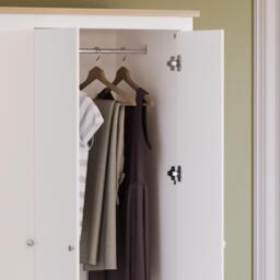 Lassic Vida Designs Arlington 3 Door 2 Drawer Wardrobe - thumbnail 6