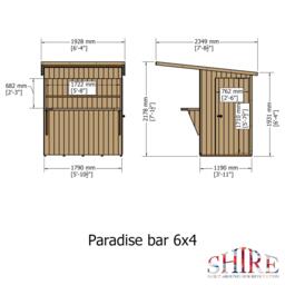 Shire Bar Pent 6x4 - thumbnail 4