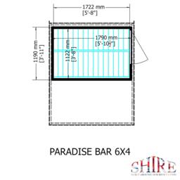 Shire Bar Pent 6x4 - thumbnail 3