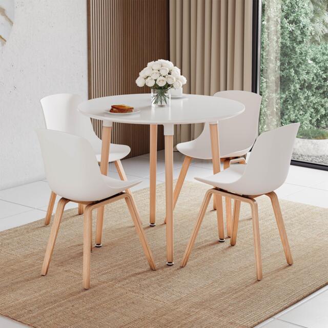 Lassic Vida Designs Batley 4 Seater Round Dining Table - image 1