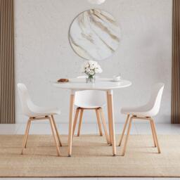 Lassic Vida Designs Batley 4 Seater Round Dining Table - thumbnail 3