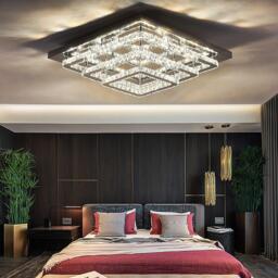 Kabinet UK 3-Tier Square Crystal LED Ceiling Light - thumbnail 2