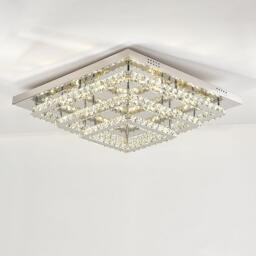 Kabinet UK 3-Tier Square Crystal LED Ceiling Light - thumbnail 3