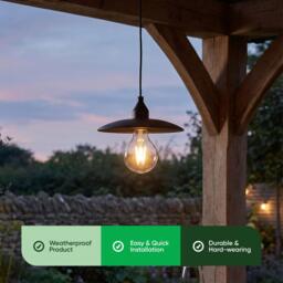 Streetwize Timeless Hanging Solar Lamp - thumbnail 7