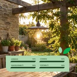Streetwize Timeless Hanging Solar Lamp - thumbnail 5