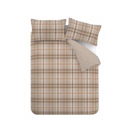 Catherine Lansfield Brushed Hamish Check Duvet Cover Set - thumbnail 5