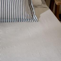 Yard Hebden 100% Cotton Narrow Stripe Fitted Sheet - thumbnail 2