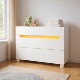 Urban Meuble Modern White Wardrobe + Bedroom Storage Solution