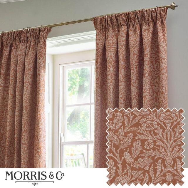 Morris and Co Acorn Tonal Fully Lined Matt Jacquard Pencil Pleat - image 1