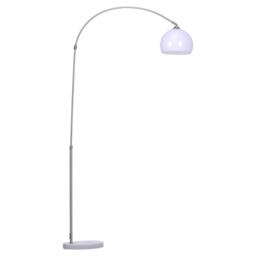Kabinet UK Modern Arched Floor Lamp with Marble Base - thumbnail 2
