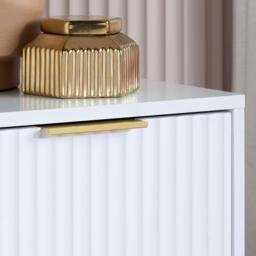 Birlea Zara 2 Drawer Fluted Bedside - thumbnail 2