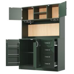 Urban Meuble LED Buffet Storage Cabinet with Snack Rack - thumbnail 8