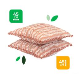 Streetwize Outdoor Scatter Cushions Terracota Fern - thumbnail 3