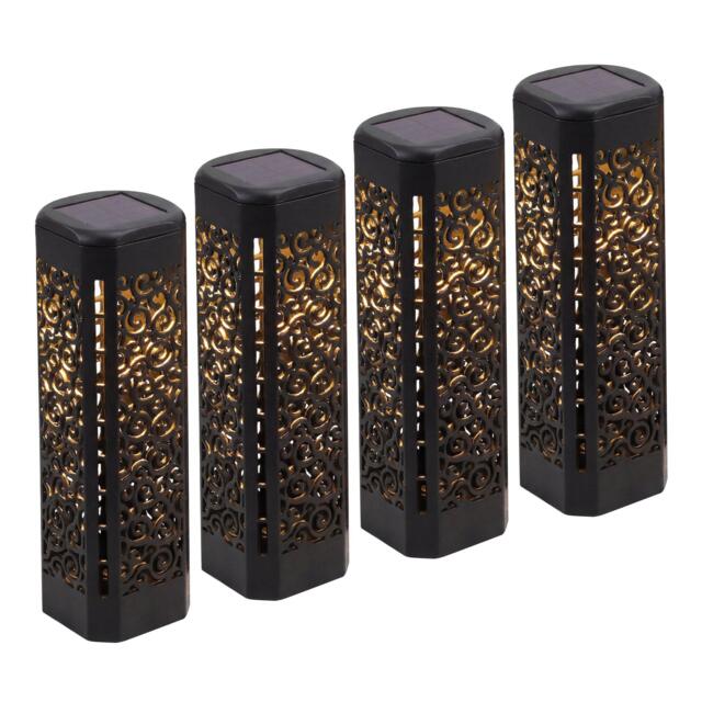 Streetwize Pack Of 4 Solar Stake Lights - image 1