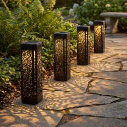 Streetwize Pack Of 4 Solar Stake Lights - thumbnail 8