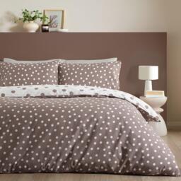 Catherine Lansfield Polka Dot Duvet Cover Set - thumbnail 2
