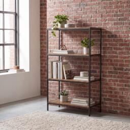 Lassic Vida Designs Brooklyn 4 Tier Bookcase - thumbnail 1