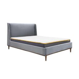 Birlea Lincoln Grey Velvet Bed - thumbnail 7