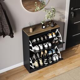 Lassic Vida Designs 2 Drawer Shoe Cabinet - thumbnail 4