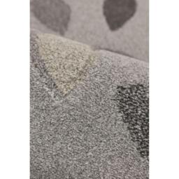 Homemaker Newport Leaf Rug Grey - thumbnail 3
