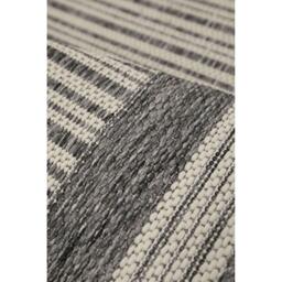 Homemaker Gel Backed Border Flatweave Rug Steel Grey - thumbnail 5