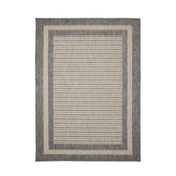 Homemaker Gel Backed Border Flatweave Rug Steel Grey - thumbnail 3