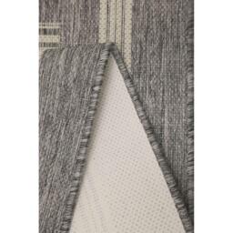 Homemaker Gel Backed Border Flatweave Rug Steel Grey - thumbnail 6