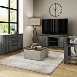 GFW Canyon Lamp Table Charcoal Grey - thumbnail 7