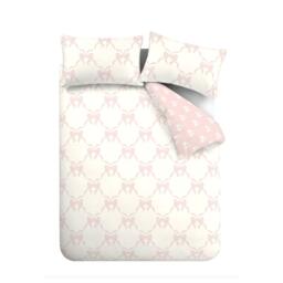 Catherine Lansfield Pretty Bows Reversible Duvet Cover Set - thumbnail 5