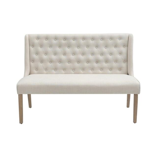 Kabinet UK Upholstered Button Tufted Dining Bench - image 1