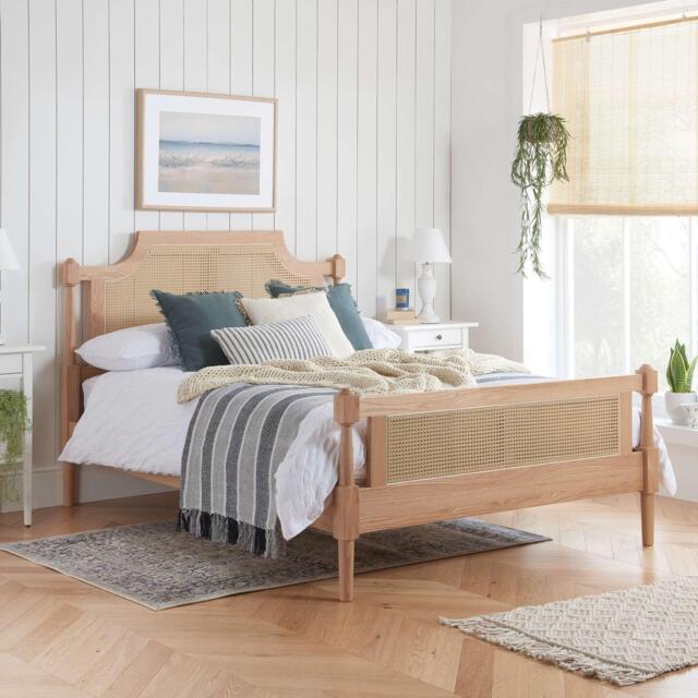 Birlea Geneva Rattan Bed