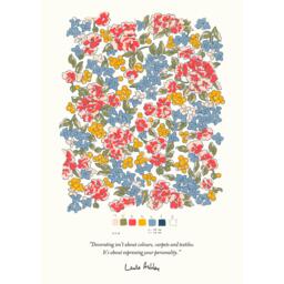 Laura Ashley Northrop Bloom Print in a White Frame - thumbnail 3