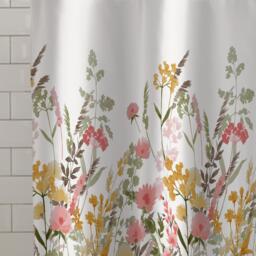 Catherine Lansfield Countryside Floral Shower Curtain - thumbnail 3