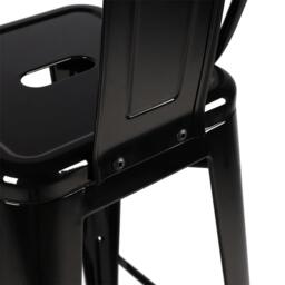 Kabinet UK 4 Set Metal Frame Retro Style High Chair Bar Stool - thumbnail 9