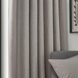 Furn Dawn Textured Blackout Pencil Pleat Curtains - thumbnail 4
