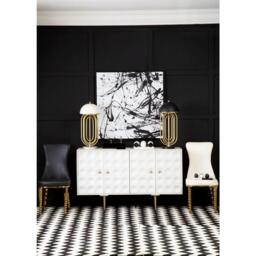 Interiors by Premier Forli White Dining Chair - thumbnail 3