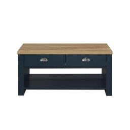 Birlea Highgate 2 Drawer Coffee Table - thumbnail 5