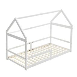 Kabinet UK Kids Pine Wood House Bed - thumbnail 4