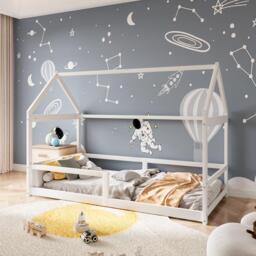 Kabinet UK Kids Pine Wood House Bed - thumbnail 1