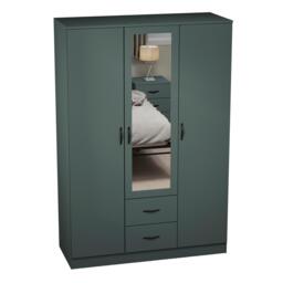 Lassic Vida Designs Riano 3 Door 2 Drawer Mirror Wardrobe - thumbnail 7