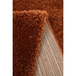 Homemaker Luxury Shaggy Terracotta Rug - thumbnail 4