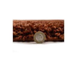 Homemaker Luxury Shaggy Terracotta Rug - thumbnail 5