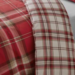 Catherine Lansfield Kelso Check Reversible Duvet Cover Set - thumbnail 4