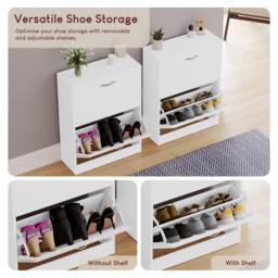 Lassic Vida Designs 2 Drawer Shoe Cabinet - thumbnail 7