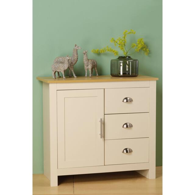 Homelife Sherbourne 3 Drawer Small Sideboard