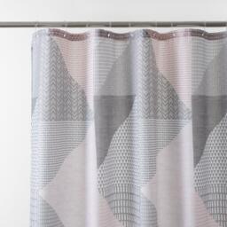 Catherine Lansfield Larsson Geo Shower Curtain - thumbnail 2