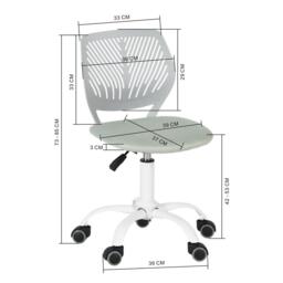 Urban Meuble Ergonomic Swivel Children Chair - thumbnail 5