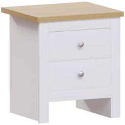 Lassic Vida Designs Arlington 2 Drawer Bedside Chest - thumbnail 8