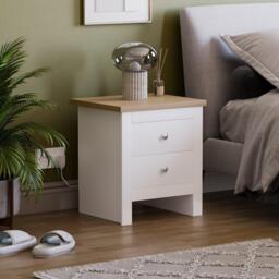 Lassic Vida Designs Arlington 2 Drawer Bedside Chest
