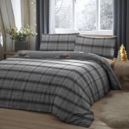 Fusion Highland Cow Duvet Cover Set in Grey - thumbnail 4